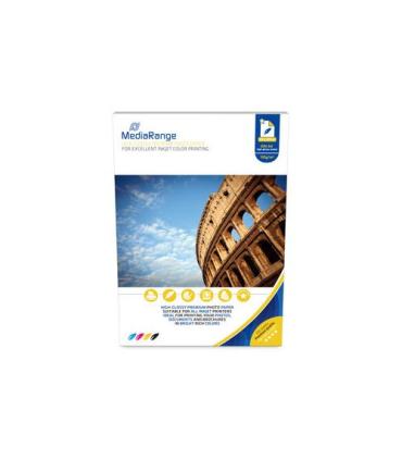 PAPEL FOTOGRAFICO MEDIARANGE MRINK107 A4 BRILLO