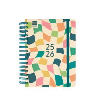 AGENDA ESCOLAR 2025-2026 CURSO COSMO 4 155X212  1DIA PAGINA KAI+ FINOCAM 537070226