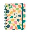 AGENDA ESCOLAR 2025-2026 CURSO COSMO 4 155X212  SEMANA VISTA HORIZONTAL KAI+ FINOCAM 537050226