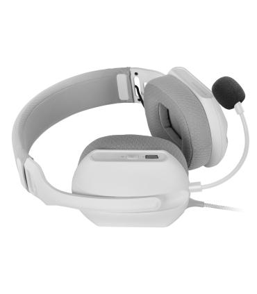 Auriculares Gaming Con Micrfono Mars Gaming MH-PRO  Jack 3.5  USB  Blancos