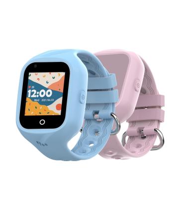 Celly Smartwatch Kids 4G 2 Correas Azul Y Rosa