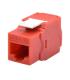 WP Keystone Cat. 6a UTP RJ45/Hembra  Rojo