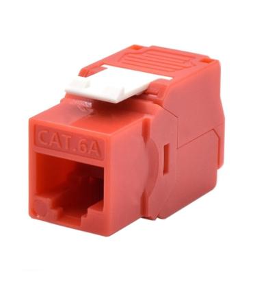 WP Keystone Cat. 6a UTP RJ45/Hembra  Rojo