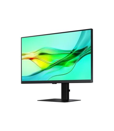 Monitor Profesional Samsung ViewFinity S6 S24D604UAU 24'  QHD  Regulable En Altura  Negro
