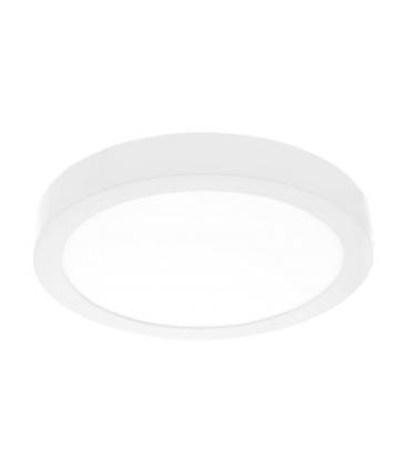 Downlight Iglux SUP-102307-NB V2/ Circular/ 120 x 35mm/ Potencia 7W/ 540 Lmenes/ 4000K/ Blanco