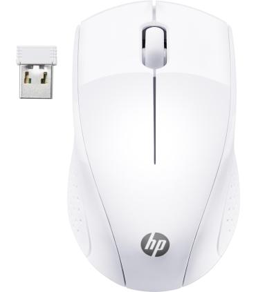 Ratn Inalmbrico HP 220  Hasta 1600 DPI  Blanco Nieve