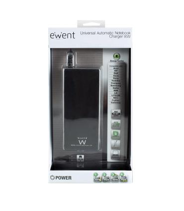 EWENT EW3966 Cargador Porttil 90W Autom.
