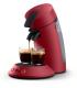 Cafetera De Cpsulas Philips SENSEO Original Plus CSA210 91  Compatible Cpsulas SENSEO  Roja
