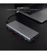 Docking Tipo-C Nanocable 10.16.4612  3xUSB  1xUSB Tipo-C  2xHDMI 4K  1xDisplayPort  1xRJ45  1xLector Tarjetas  1xJack 3.5  1xUSB