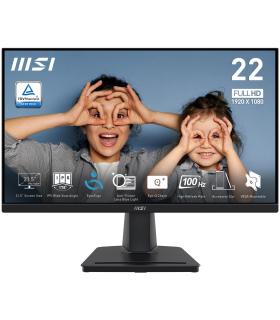 MSI PRO MP225 Pantalla Para PC 54,6 Cm (21.5") 1920 X 1080 Pixeles Full HD LED Negro