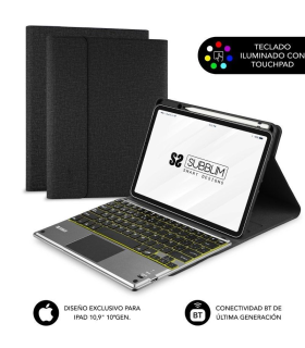 Funda con Teclado Subblim KeyTab Pro BT para Tablet iPad 10.9\' 10a Gen/ Negra