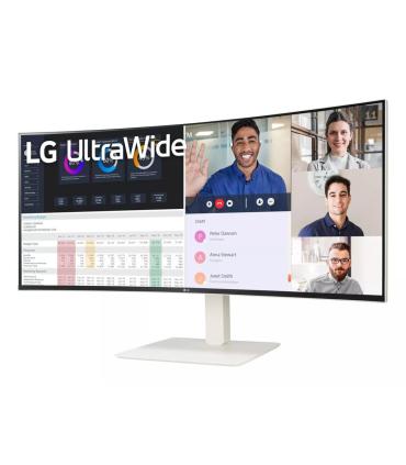 Monitor Profesional Ultrapanormico Curvo LG UltraWide 38WR85QC-W 37.5'  WQHD+  Multimedia  Blanco