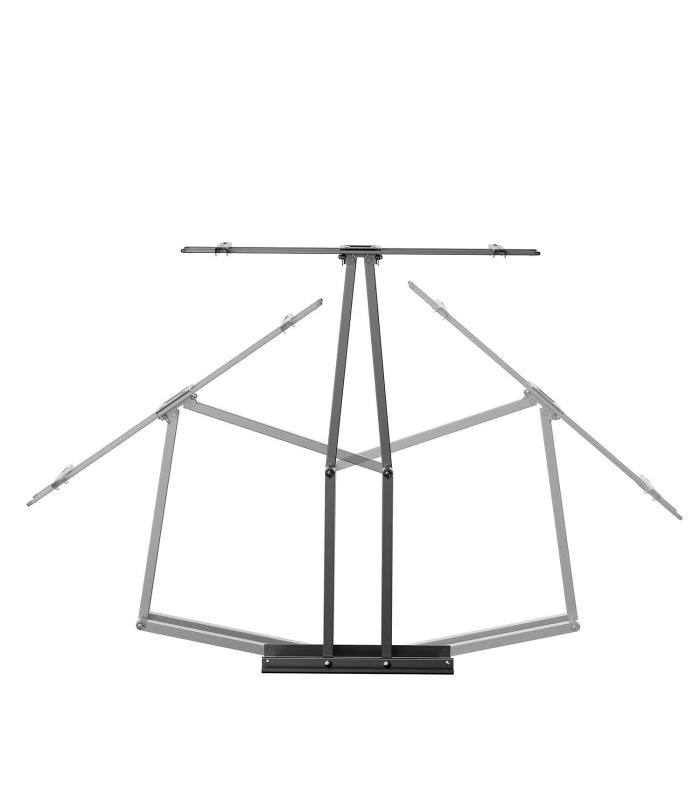 Soporte De Pared Giratorio  Inclinable  Nivelable Aisens WT90TSLE-387 Para Monitores Y TV De 43-90'  Hasta 60kg