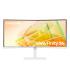 Samsung LS34C650TAU Pantalla Para PC 86,4 Cm (34") 3440 X 1440 Pixeles 4K Ultra HD LED Blanco