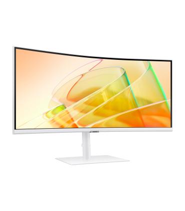 Samsung LS34C650TAU Pantalla Para PC 86,4 Cm (34") 3440 X 1440 Pixeles 4K Ultra HD LED Blanco