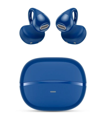 Auriculares Bluetooth SPC Boost Clip con estuche de carga/ Autonoma 6h/ Azules