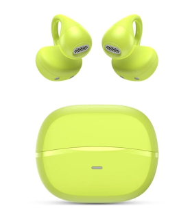 Auriculares Bluetooth SPC Boost Clip con estuche de carga/ Autonoma 6h/ Verdes Lima