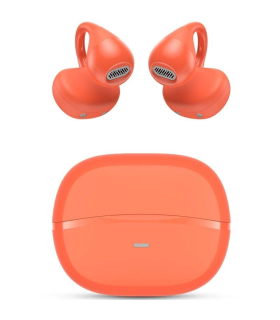 Auriculares Bluetooth SPC Boost Clip con estuche de carga/ Autonoma 6h/ Rojos