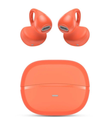 Auriculares Bluetooth SPC Boost Clip con estuche de carga/ Autonoma 6h/ Rojos