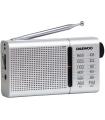 Radio Porttil Daewoo DW1037/ Plateada