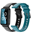 Smartwatch SPC Duo Fit/ Notificaciones/ Frecuencia Cardaca/ Negro Oscuro