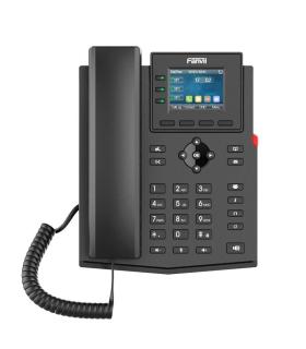 Fanvil X303P, 4 lneas SIP, con PoE, sin PSU