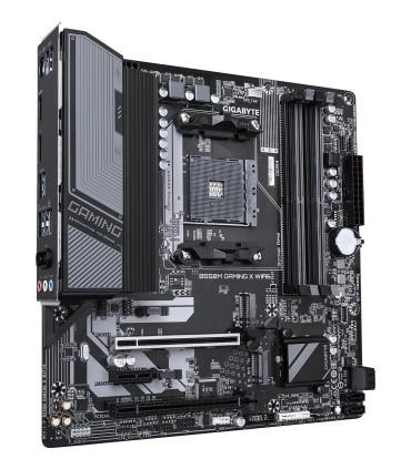 GIGABYTE B550M GAMING X WIFI6 Placa Base - Procesadores AMD Ryzen 5000, VRM De 5+3 Fases, Hasta 3200 MHz DDR4, 1x M.2 PCIe 4.0 +
