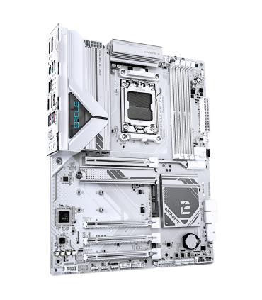 GIGABYTE B850 EAGLE WIFI7 ICE Placa Base - Procesadores AMD Ryzen Serie 9000, VRM Digital De 8+2+2 Fases, Hasta 8200 MHz DDR5 (O