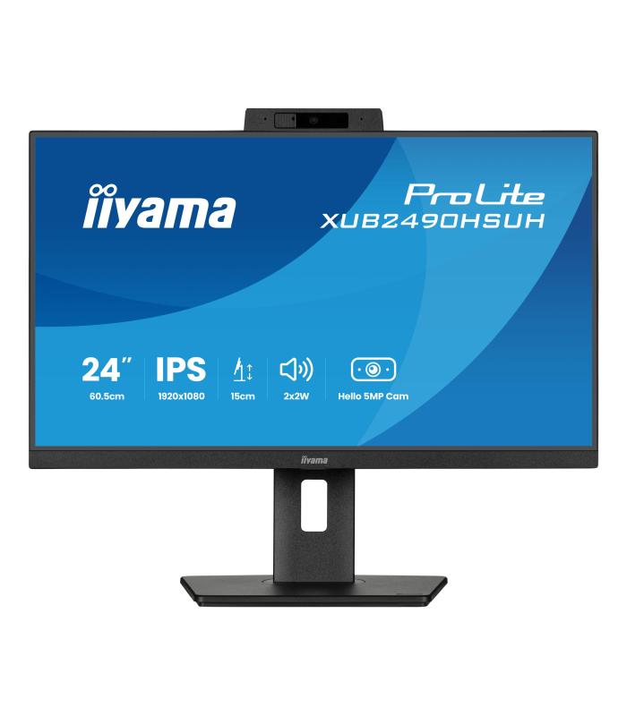 Iiyama XUB2490HSUH-B2 Pantalla Para PC 60,5 Cm (23.8") 1920 X 1080 Pixeles Full HD LED Negro