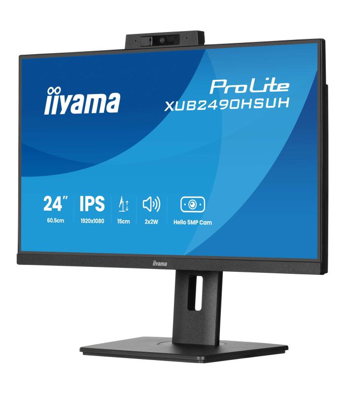 Iiyama XUB2490HSUH-B2 Pantalla Para PC 60,5 Cm (23.8") 1920 X 1080 Pixeles Full HD LED Negro