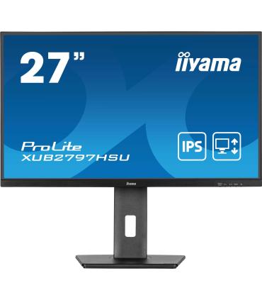 Iiyama ProLite XUB2797HSU-B2 Pantalla Para PC 68,6 Cm (27") 1920 X 1080 Pixeles Full HD LED Negro