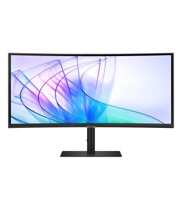 Monitor Profesional Ultraparonmico Curvo Samsung ViewFinity S6 S34C652VAU 34'  UWQHD  Webcam  Multimedia  Negro