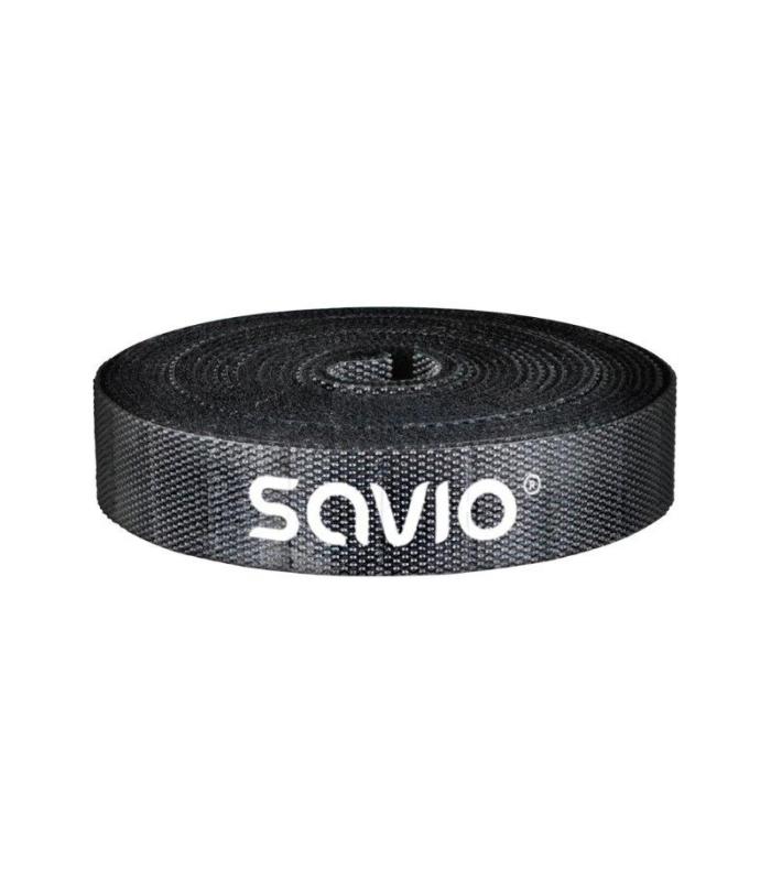 ORGANIZADOR CABLES SAVIO OC-05 CINTA VELCRO