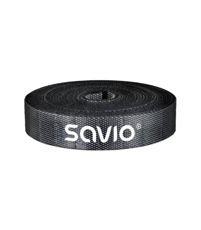 ORGANIZADOR CABLES SAVIO OC-06 CINTA VELCRO