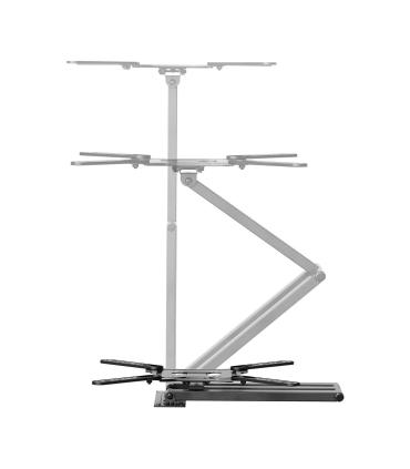 Soporte De Pared Giratorio  Inclinable  Nivelable Aisens WT65TSLE-383 Para Monitores Y TV De 23-65'  Hasta 35kg