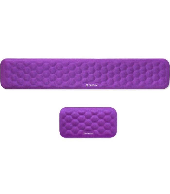 Pack de 2 Reposamuecas Subblim Ergo AirPadding/ Purpura
