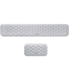 Pack de 2 Reposamuecas Subblim Ergo AirPadding/ Plateadas
