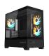 CAJA ATX SEMITORRE GIGABYTE AORUS C201B ICE PANORAMICA GLASS USB 3.0 BLACK