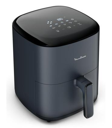 Freidora Por Aire Airfryer   Sin Aceite Moulinex EZ245B20  1500W  Capacidad 5L
