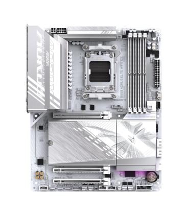 GIGABYTE B850 AORUS ELITE WIFI7 ICE Placa Base - Procesadores AMD Ryzen Serie 9000, VRM Digital De 12+2+1 Fases, Hasta 8200MHz D