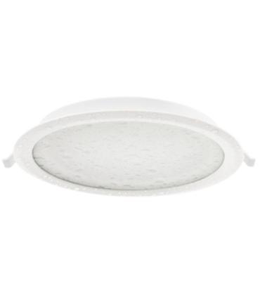 Downlight Iglux IG-54-18W-F/ Circular/ 225 x 29.5mm/ Potencia 18W/ 1720 Lmenes/ 6000K/ Blanco