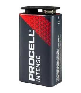 Pack de 10 Pilas Duracell Procell Intense Power DURINTLR61C10/ 9V/ Alcalinas