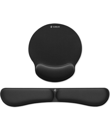 Pack de Reposamuecas y Alfombrilla Ergonmica Subblim Ergo MemoryFlex