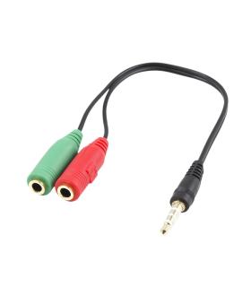 Ewent Cable Audio Jack 3,5 M-2 Jack 3,5 H -0,15mt