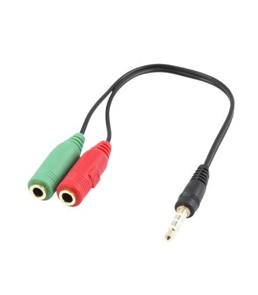 Ewent Cable Audio Jack 3,5 M-2 Jack 3,5 H -0,15mt
