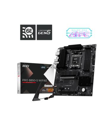MSI Placa Base PRO B850-S WIFI6E ATX AM5