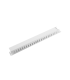 ORGANIZADOR DE CABLES LANBERG METALICO 1U TIPO A RACK 19 GRIS