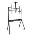 Soporte De Suelo Con Ruedas TooQ FS20208M-B Para TV De 55-100'/ Hasta 120kg