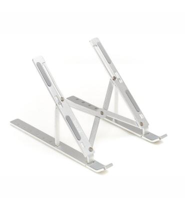 Iggual Soporte Elevador Plegable Porttil 17 Plata