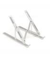 Iggual Soporte Elevador Plegable Porttil 17 Plata
